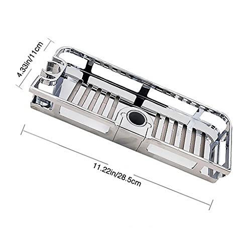 Tablette de douche rectangle en plastique pour optimiser le rangement - 3