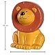 LEONARDO HOME Bambini Löwe Spardose, Keramik Sparschwein mit Schlüssel, Geschenk für Kinder, Jungen Mädchen, 12,8 cm, orange bunt, 039192