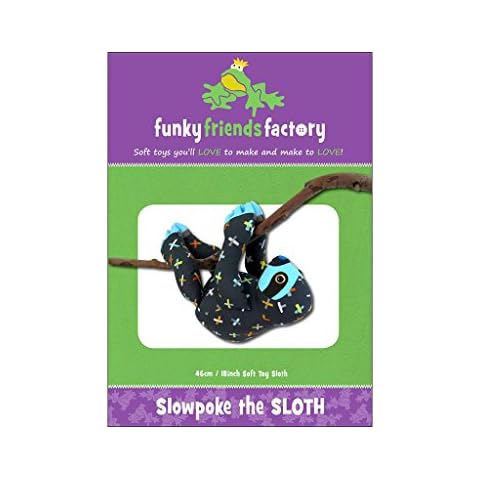 Funky Friends Factory Slowpoke the Sloth Ptrn Cover