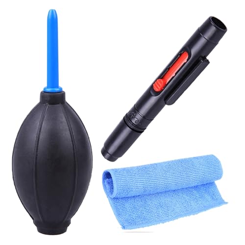 Kit de Limpeza 3 em 1 para Câmeras e Lentes