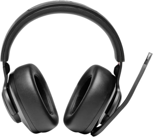 JBL Quantum 400 - Wired over-ear gaming headset with game-chat balance dial, JBL QuantumSURROUND and DTS, Voice focus directional flip-up mic and memory foam ear cushions (Black) - image 6