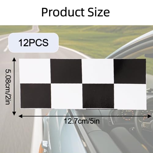 Image of 12pcs Trailer Assist Stickers Compatible with F150 2015-2023 EU5A-19D534-EA, Trailer Backup Assist Sticker Decal for Precise Maneuvering Parking