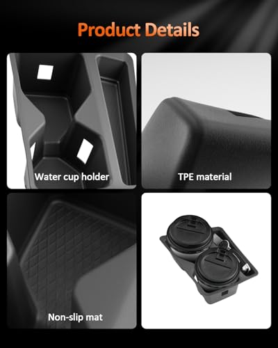 Portavasos insertable para Volkswagen Tiguan 2025-2026 miniatura 5