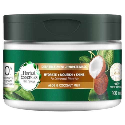 Herbal Essences Bio Renew Hair Mask Deep Hydrate Coconut Milk & Aloe 300ml Condi