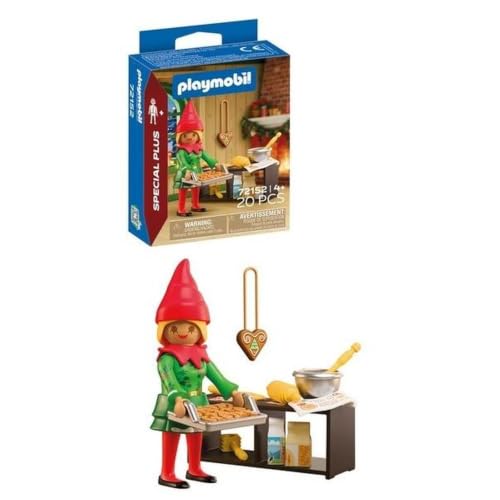 Image of Playmobil Christmas Elf with Cookies