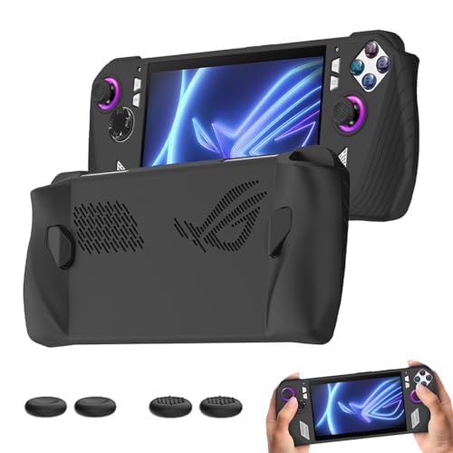 EIHI Ally para ROG Ally X: una funda protectora blanda con agarres texturizados, protección y soporte completos, diseño de cubierta antideslizante y antiarañazos con absorción de impactos