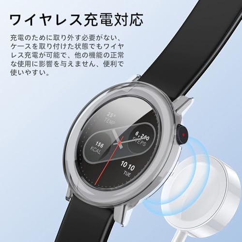 Image of For CMF By Nothing Watch Pro 2 Case, Lightweight, PC + Tempered Glass, Protective Cover for CMF Watch Pro 2, 9H Hardness, Easy Installation, Integrated Protection, Scratch Resistant