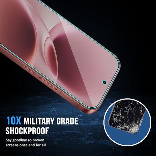 Image of FIRST MART Military-Grade Matte Tempered Glass for Vivo V70 and Vivo V70 Elite - 9H Screen Protector, Anti-Glare Protection, Scratch-Resistant, Bubble-Free (1 Pack)