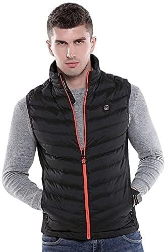 black winter vest