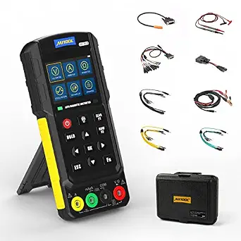 AUTOOL Multimeter Oscilloscope Automotive TRMS Digital Multimeter and Oscilloscope Kit 1000V 20A