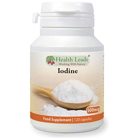 Lugols Iodine 500mcg Capsules for Thyroid Health Cover