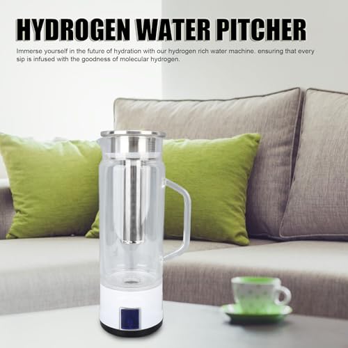 1000ml Hydrogen Water Bottle, Portable Hydrogen Water Bottle Generator 1000-1500ppb - Image 3