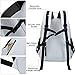 Lohol Fashion Backpack with Anti Theft Pocket, Water Resistant Travel Daypack for Teen Girls & Boys (Black)