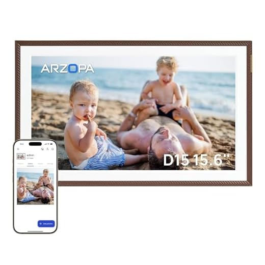 ARZOPA 15.6" Digital Picture Frame