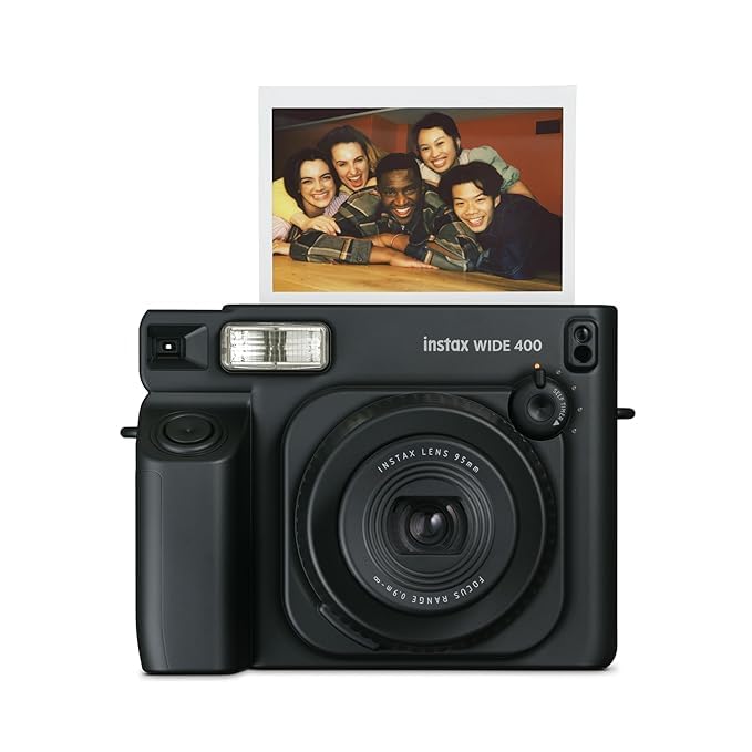 Image of Fujifilm Instax Wide 400 Starter Kit Plus Black - 20 Shots