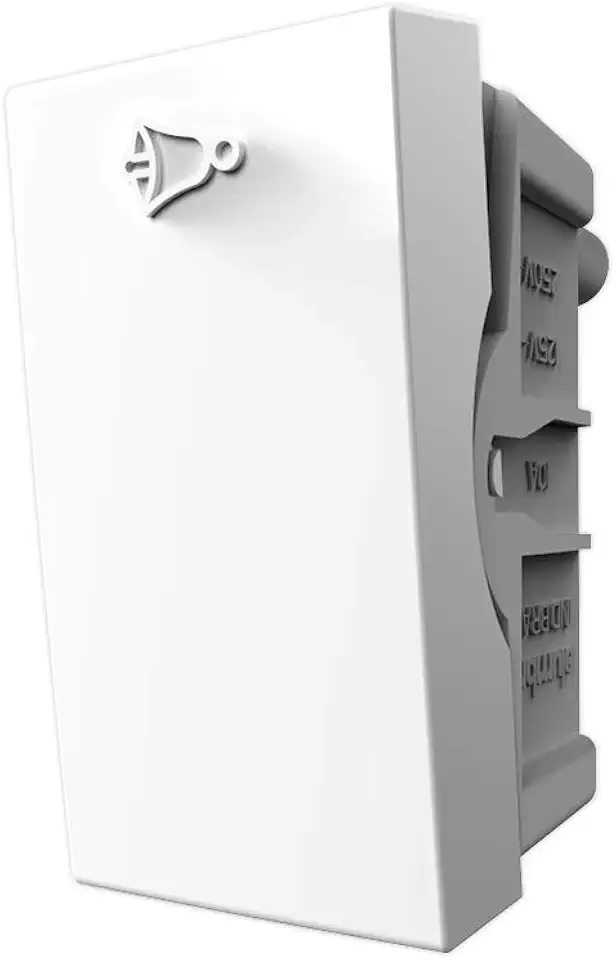 Módulo Pulsador Campainha, Alumbra, Módulo Pro 85017, Branco