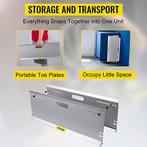 Vevor Wheel Alignment Tool, Toe Plates Without Probes, Aluminum Alloy Toe Alignment Plates, Double 16Ft Tape Measures Alignment Tools Automotive, Wheel Alignment Tool Gauge Camber Caster #TOP5