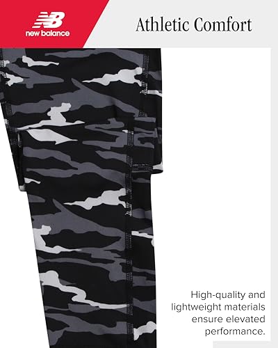 New Balance Boys Thermal Underwear Set - 2 Piece Athletic Performance Base Layer Thermal Shirt and Long Johns for Kids (2T-7)4