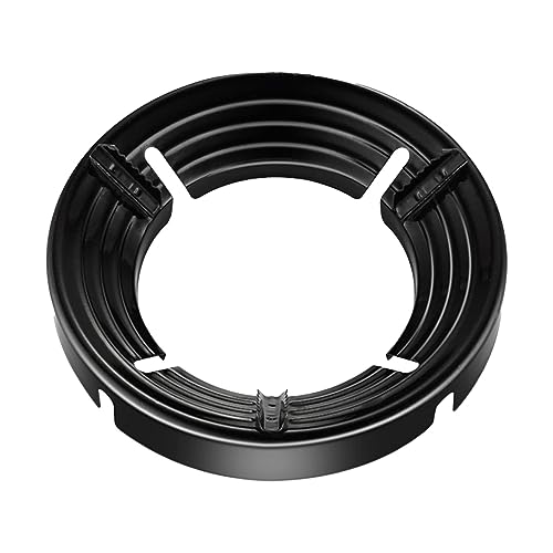 MXRGUMVI Anillos de soporte de wok de gas, parte superior para ollas de té, calentadores turcos, 4 agujeros