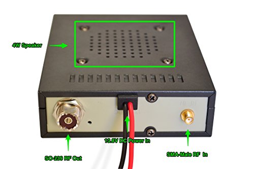 Btech Amp-U25D Amplifier (Supports Dmr) Uhf (400-480Mhz), 20-40W Output (2-6W Input), Analog And Digital Modes, Compatible With All Handheld Radios: Btech, Baofeng, Kenwood, Yaesu, Icom, Motorola #TOP4