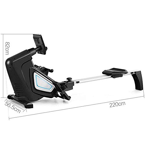Image of Fitness Equipment Magnetic Rowing Machine Compact Indoor Rower with Magnetic Tension System, LED Monitor,Resistance Adjustment Fitness Equipment for Home Gym