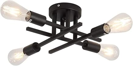 LABRIMP Retro Moderno Casa De Fazenda Luzes Sala De Jantar Cozinha Corredor Quarto Para Lustre Foyer Industrial Teto Pendurado Lâmpada De Montagem Rústica Luminária Embutida