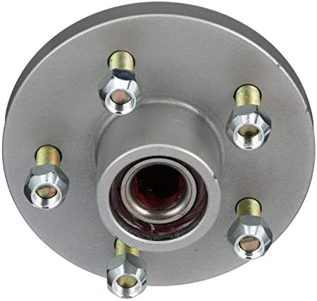 Seachoice Trailer Wheel Hub, 1-3/8 in. X 1-1/16 in. Axle, 5 Lug, Galvanized, Pregreased