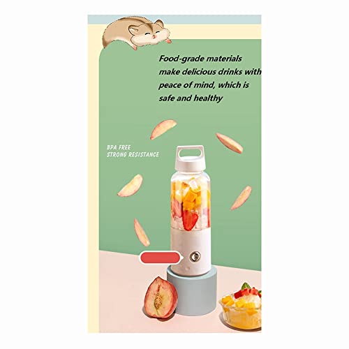 Blender portable bleu rechargeable via USB pour smoothies - 7