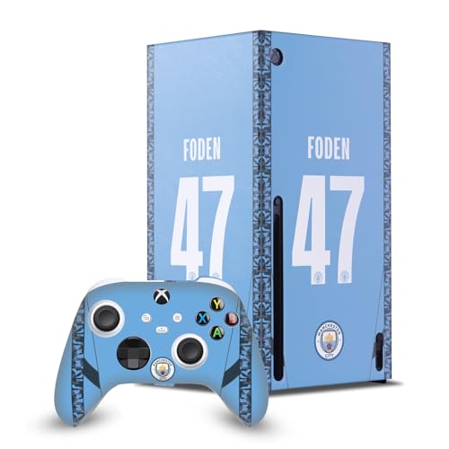 Skin Xbox Series X Man City pour protéger la console des rayures