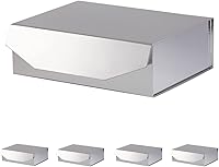 Vista 48 de 3 cajas de regalo extragrandes negras mate con tapa, 19 x 16 x 6 pulgadas, cajas de regalo gigantes magnéticas duras para regalos, ropa, bata