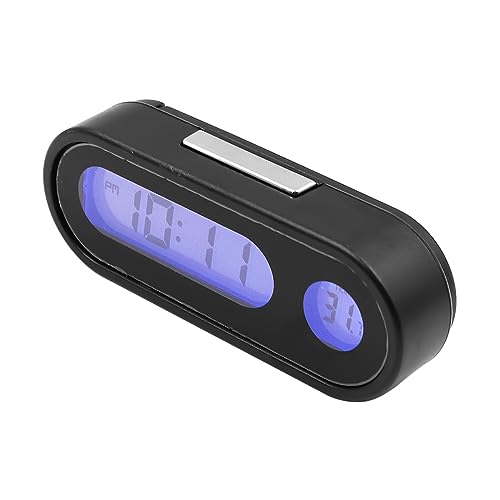 DollaTek 2 In 1 Car Dashboard Clock with Night Display and Thermometer Vehicle Dashboard Clock for Universal Cars - Image 6