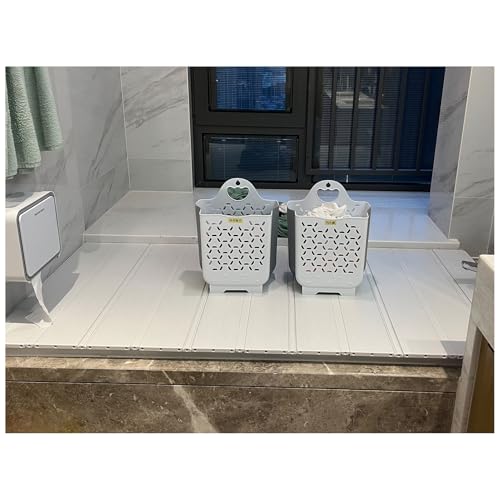 Bandeja de bañera de PVC para evitar salpicaduras y caídas de objetos 2