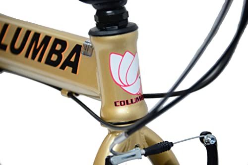 Columba Pr20S Folding Bike Gold (Pr20S1_Gold) #TOP2