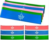 Bouncy Chair Fidget Bands 6 Pack for Kids with Fidgety Feet - for School Chairs Desk Classroom - Fidget Resistance - Improves Concentration