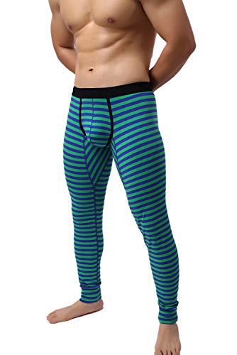 Men’s Cotton Pouch Underwear Long Johns Thermal Pants Bottoms Leggings2