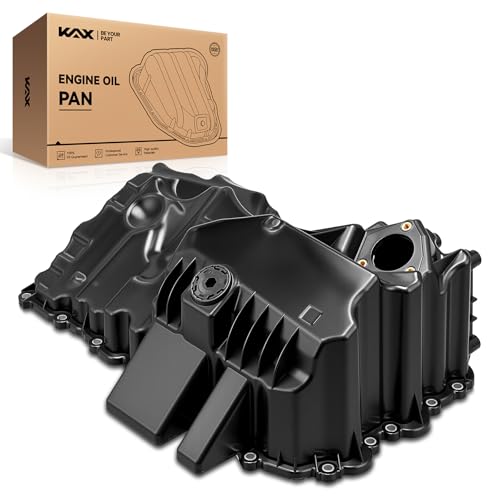 Image of KAX BMP20A Engine Oil Pan Fit for BMW 328i /528i /Z4 2012-2016, 320i 2013-2018, 428i /228i /528i xDrive /428i Gran Coupe 2014-2016, X1 2013-2015, X5 2016-2018, with Drain Plug,Gasket