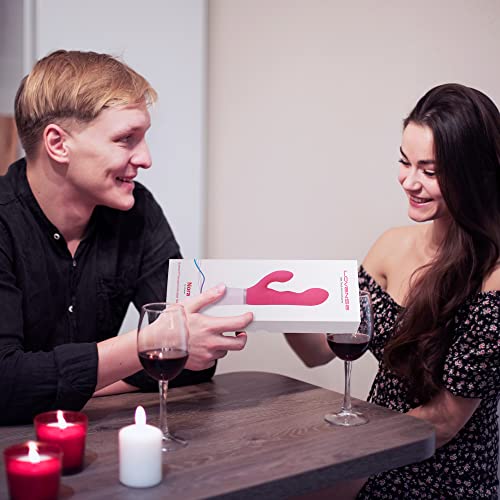 LOVENSE Nora Rabbit Vibratoren Vrouw met Afstandsbediening App, Oplaadbaar en Waterdicht met Smartphone Draadloze Bluetooth-besturing - Afbeelding 7