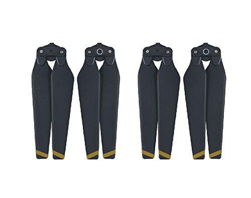 Fstop Labs Liberación rápida del dji 8330 Plegables hélices para Mavic Drone (CP.PT.000578)-2-Juegos Gold Tip (2 Juegos) Consejo de Oro (2 Juegos)