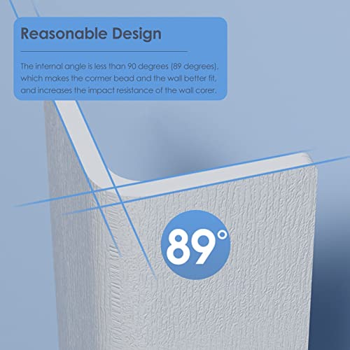 Bande de protection d'angle durable en PVC haute densité pour mur