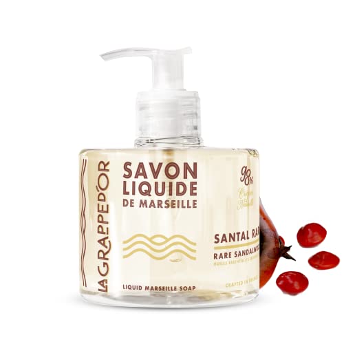 La Grappe D'Or Rare Sandalwood Marseille Hand Soap With Essential Oils cover