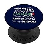 Italia città bandiera vintage vacanza souvenir