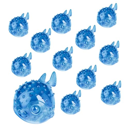Humidifier Cleaning Fish 12-Pack: Demineralization Cartridge to Purifier Water | Prevent White Dust & Scale | Remove Odor | Universal Water Cleaner for Most Humidifier Tanks