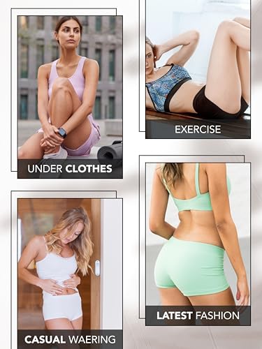 Boxer taille haute anti-frottement sans couture sous les vêtements - 4