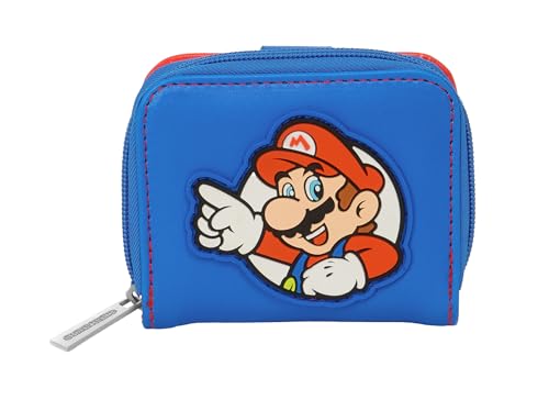 Monedero billetera Super Mario estandard de 11x20 cm comodo para uso diario