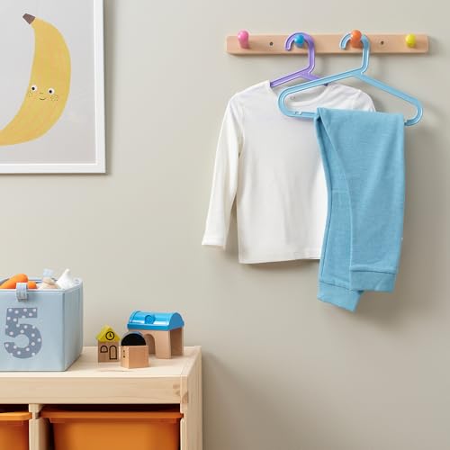 Cintre enfant BAGIS solide et coloré pour dressing de bébé