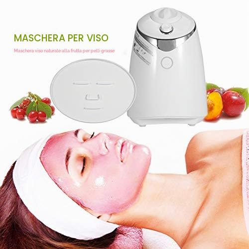 Maschera facciale macchina, Macchina per Maschera Facciale Mask Maker Naturale Cura del viso Macchina Bellezza per Fai Te Maschere Di Frutta e Verdura (EU)