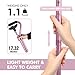 GPTCAMP G1 Walking Stick, Walking Cane for Women & Men with Wrist Strap, Lightweight & Sturdy Offset EVA Handle, Large Quad Base, Self Standing for Seniors and People with Injuries & Recovery