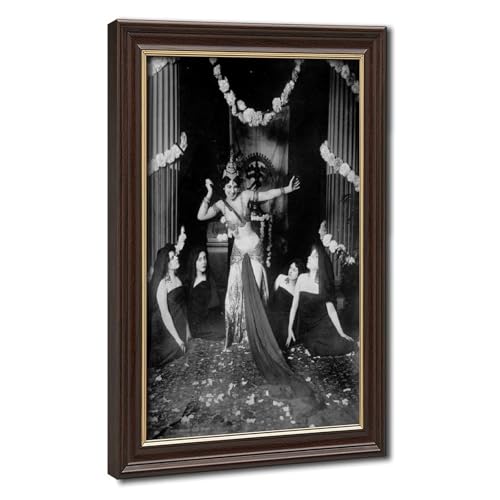 Mata Hari impression sur toile WCYB pour une decoration murale chargee d'histoire