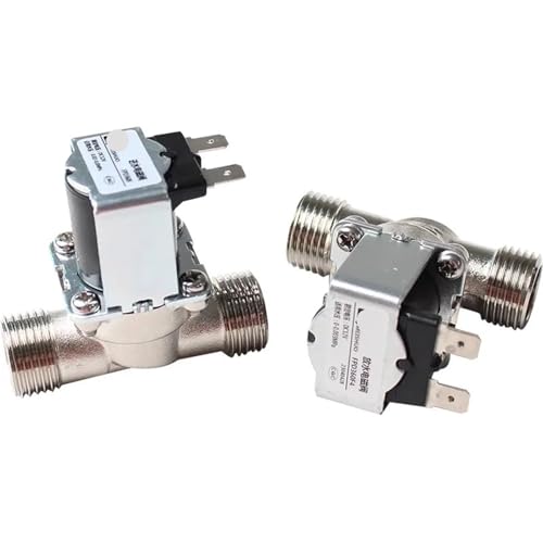Électrovanne laiton de précision DN15 G1/2 DC 12V avec filtre pour interrupteur d'entrée d'eau - 2