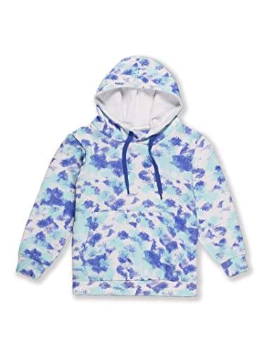 Image of KiddoPanti Unisex Solid Pullover Hooded Fleece Sweatshrit | Cotton Poly Fleece Fabric | Waist Length, Full Sleeve Hoodie | 2 Kangaroo Pockets | Winter Wear for Boys & Girls